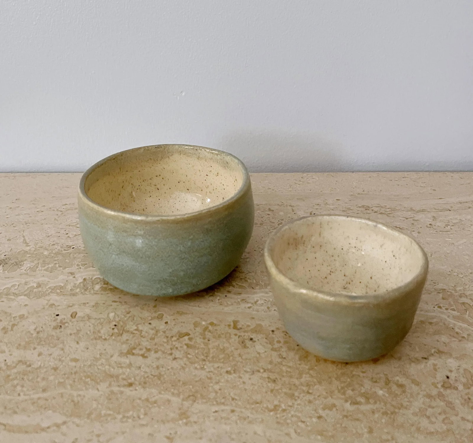 Studio Pottery Small Decorative Bowls - a Pair - 3