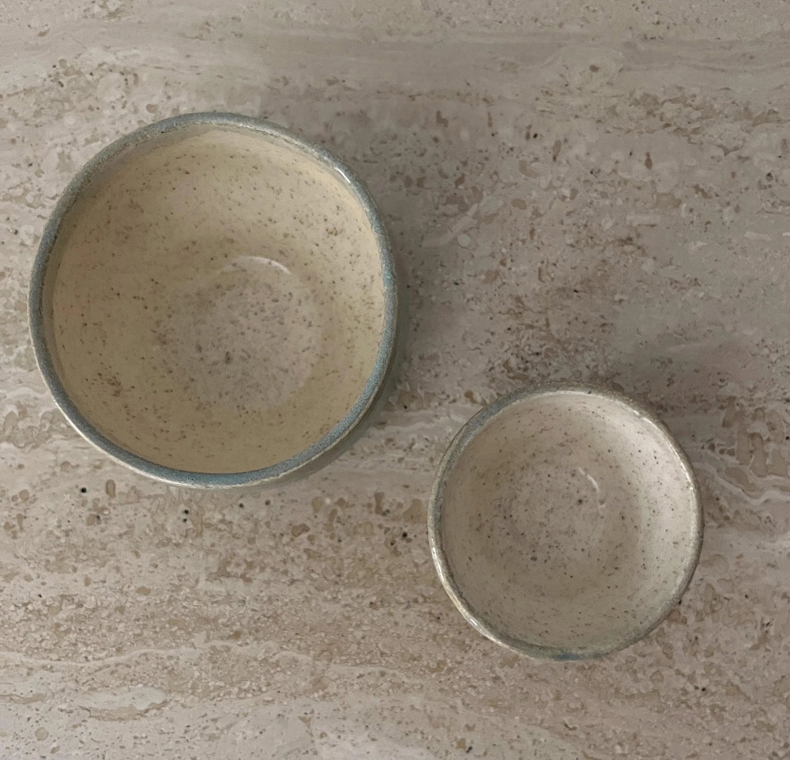 Studio Pottery Small Decorative Bowls - a Pair - 4