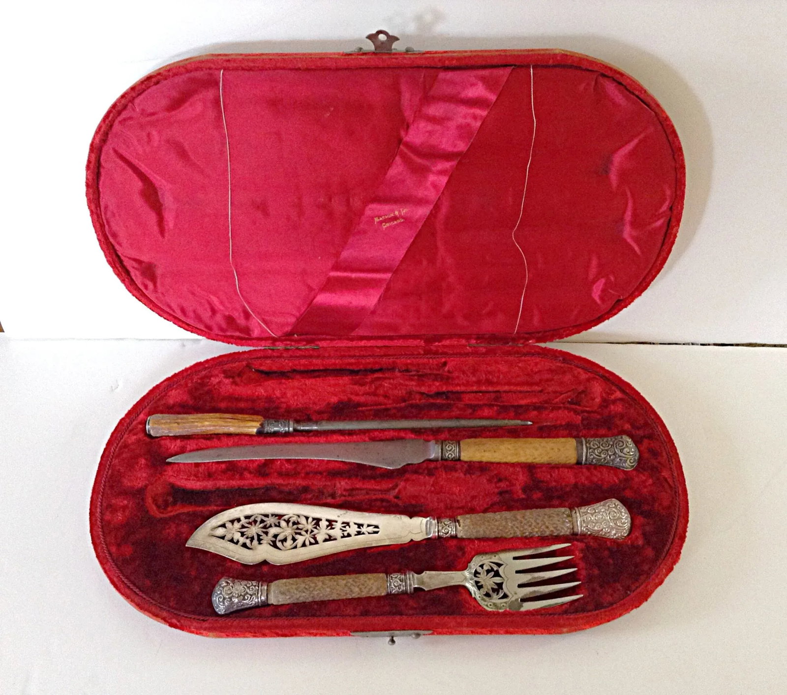 Harrison Bros. & Howson English Carving/Fish Set - 2