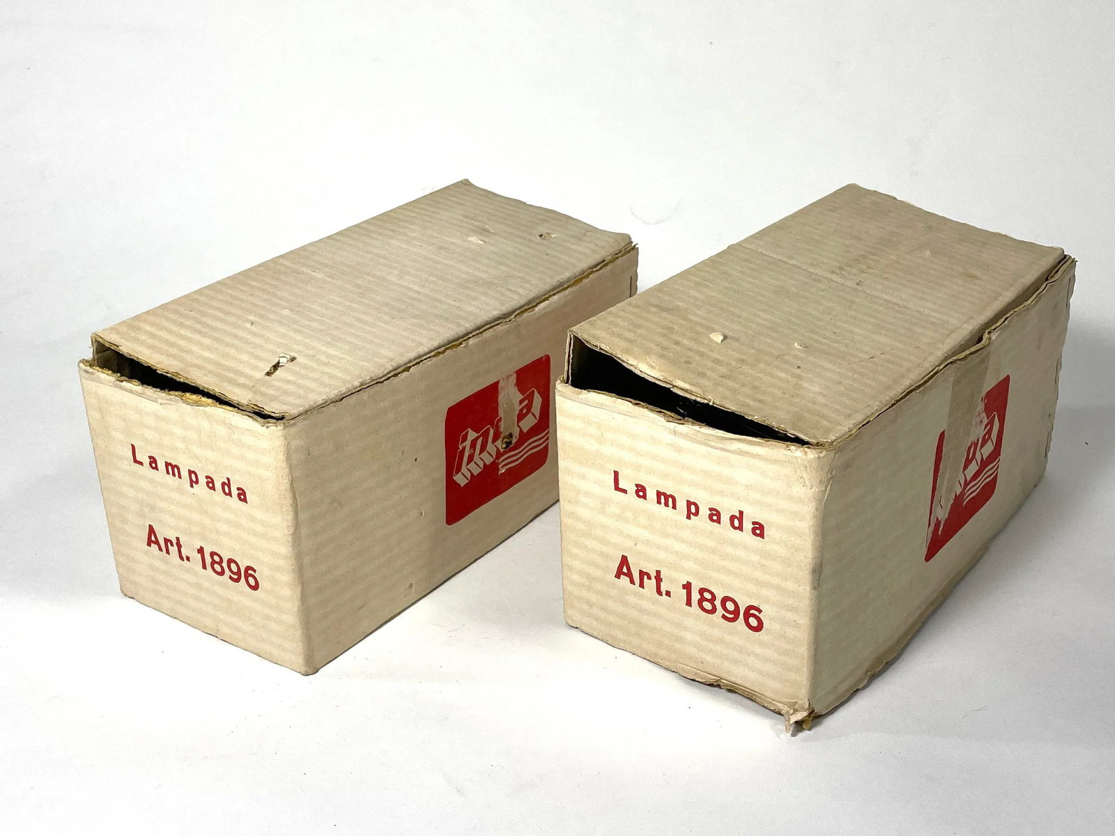 Pair of New Old Stock Italian Cut Glass Sconces in Original Boxes - Mid-Century - 4