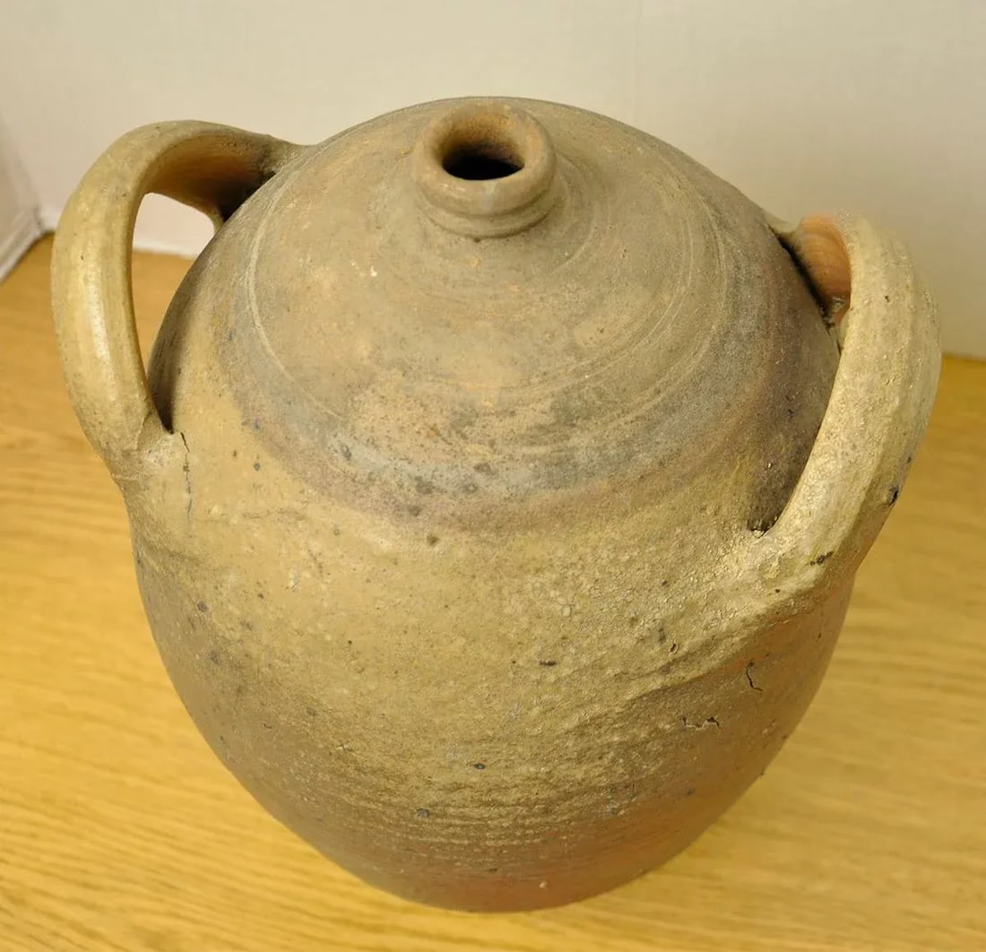 Vintage French Stoneware Jug - 4