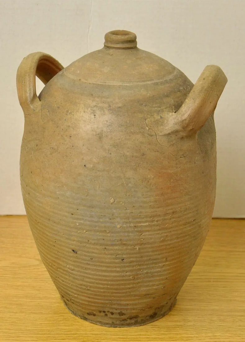Vintage French Stoneware Jug - 6