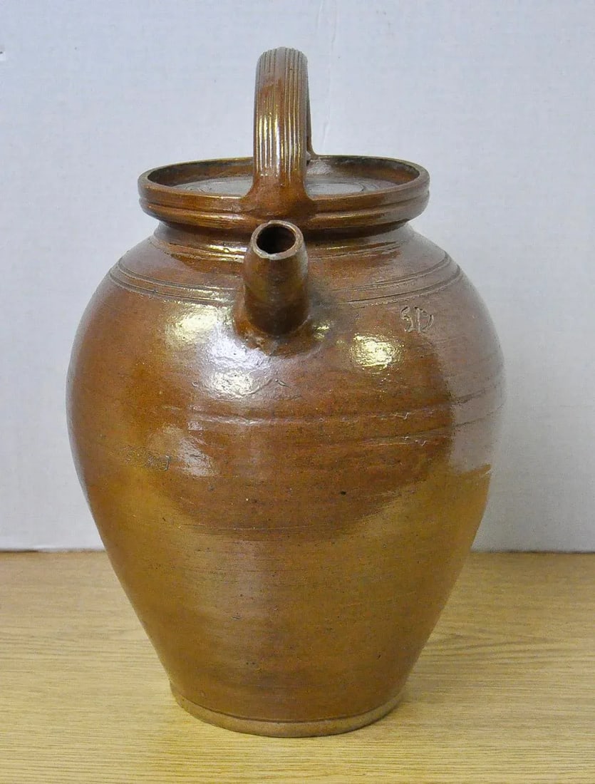 Vintage French Stoneware Pot - 3