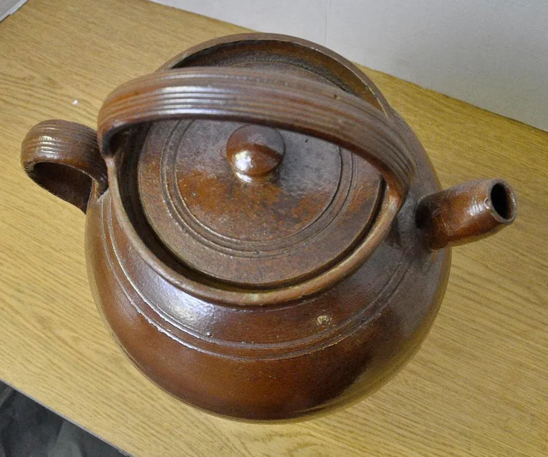 Vintage French Stoneware Pot - 5