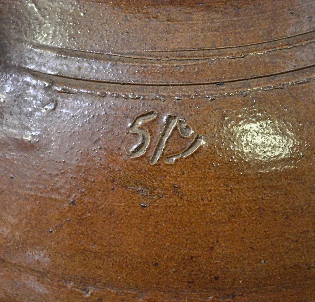 Vintage French Stoneware Pot - 7