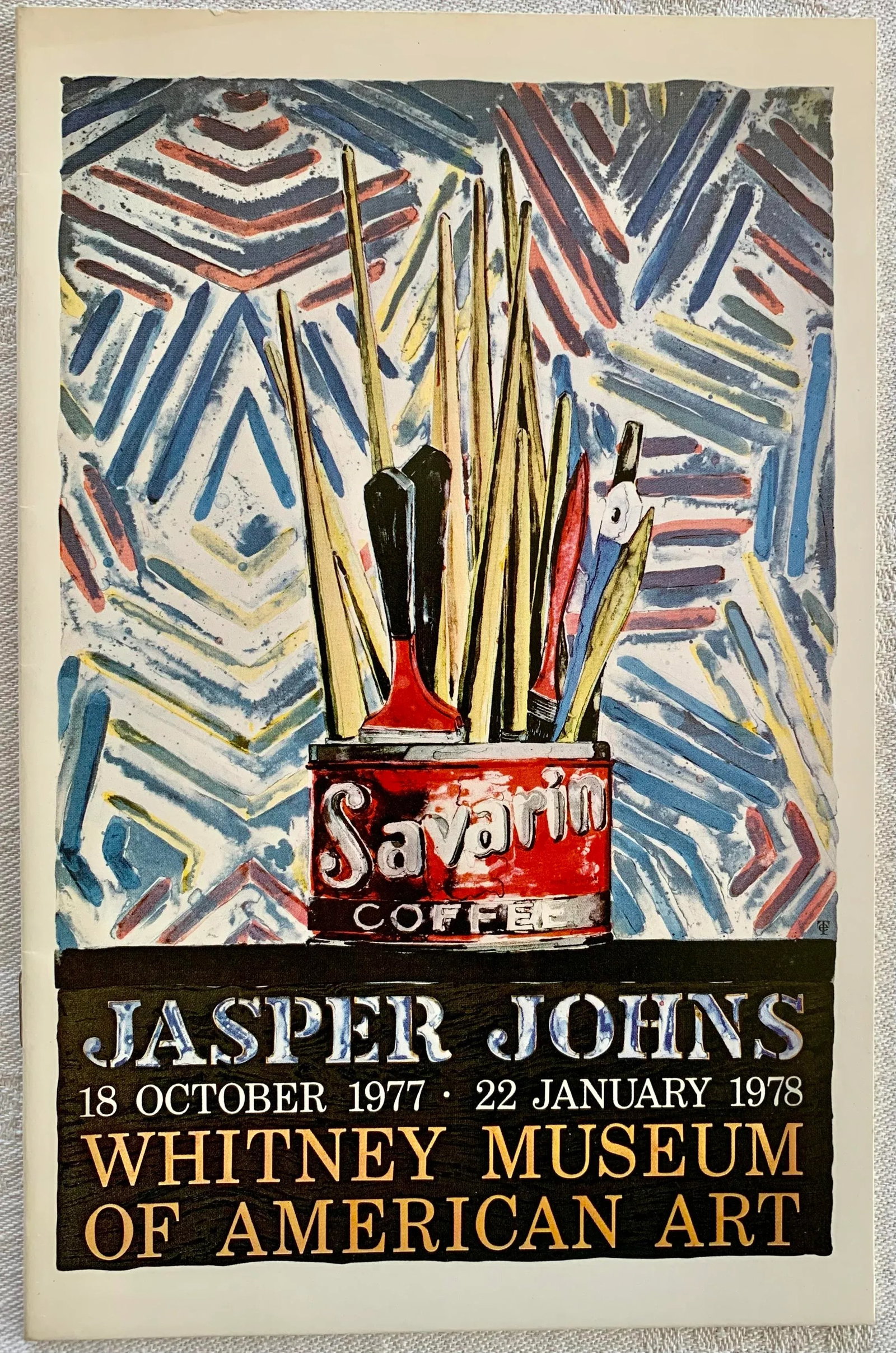 Jasper Johns Catalog, by Michael Crichton - 2