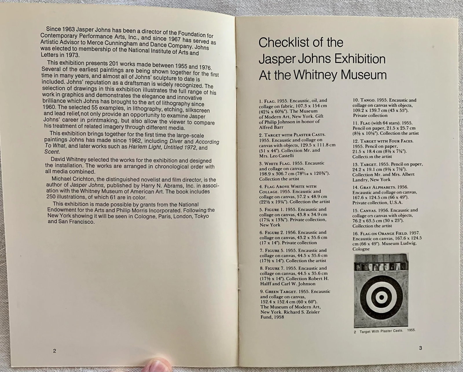 Jasper Johns Catalog, by Michael Crichton - 3