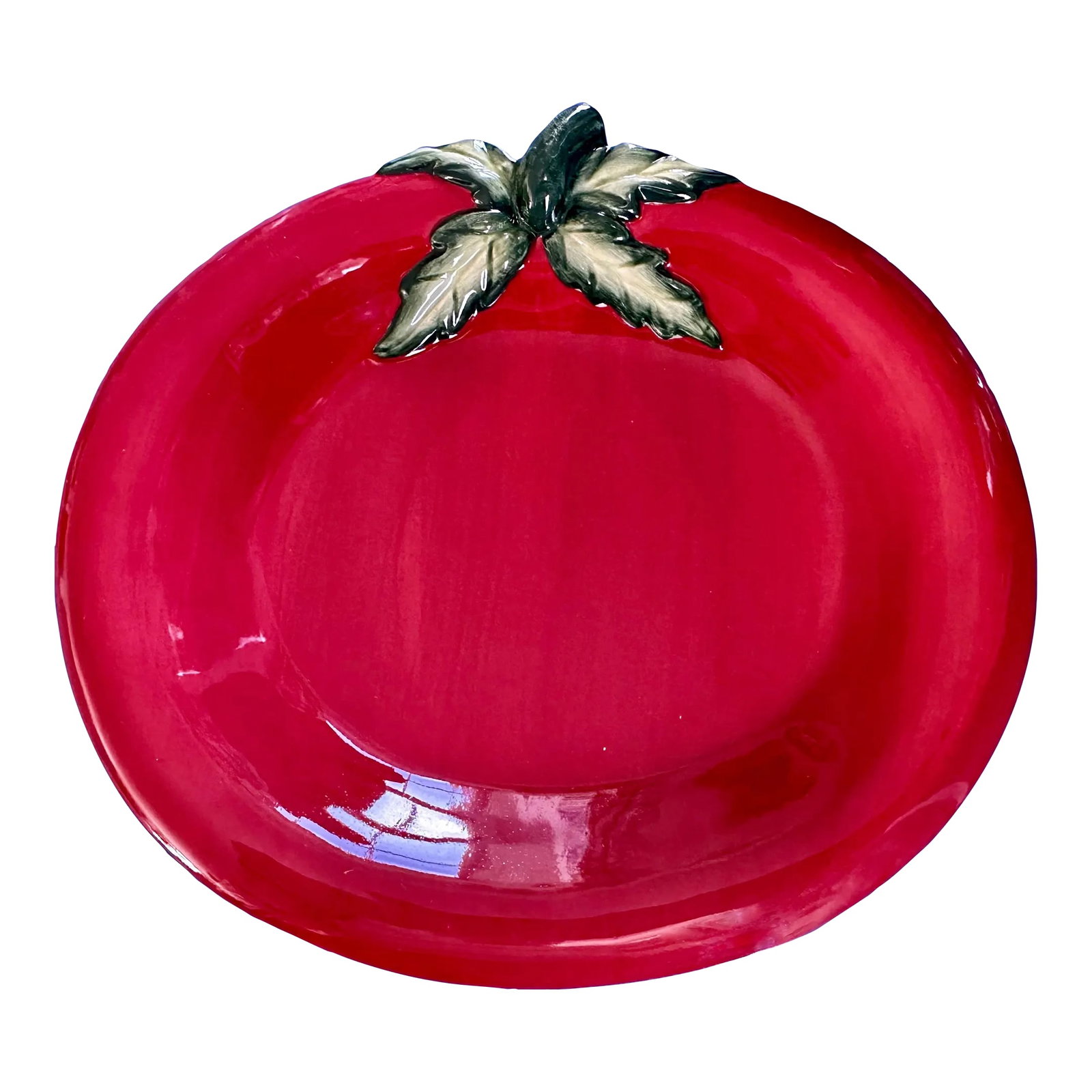 Vintage Fitz and Floyd Tomato Plate (1 of 8)