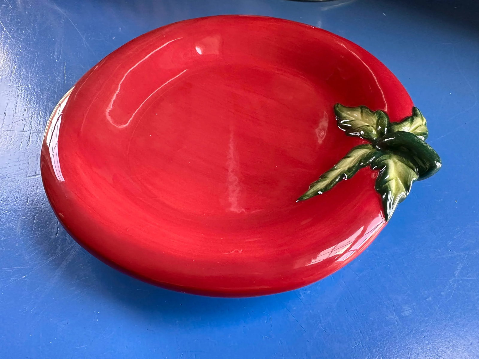 Vintage Fitz and Floyd Tomato Plate - 3