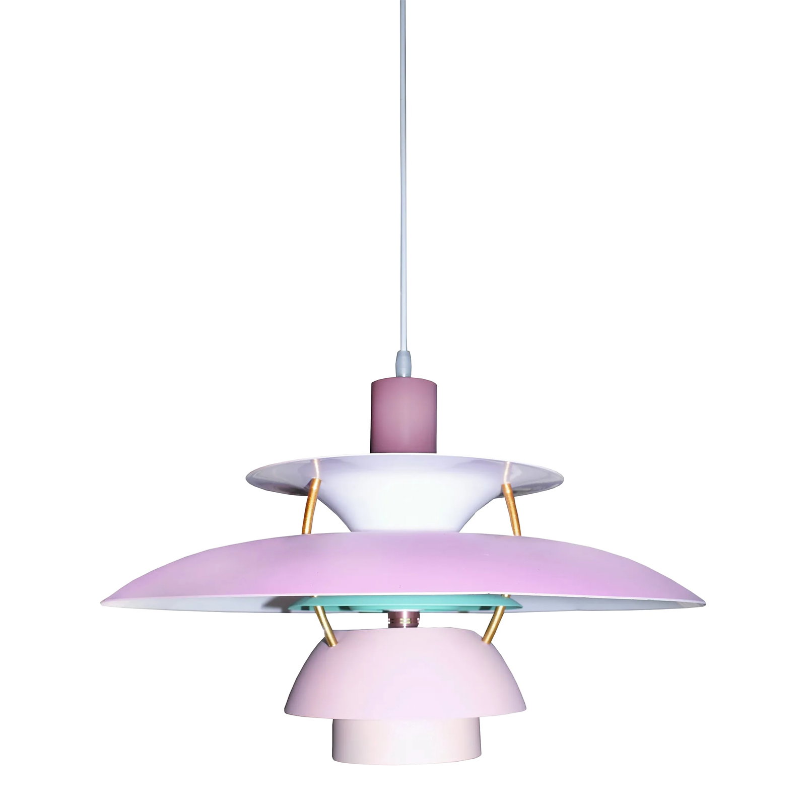 Galle Hanging Lavender Pendant Light (1 of 2)