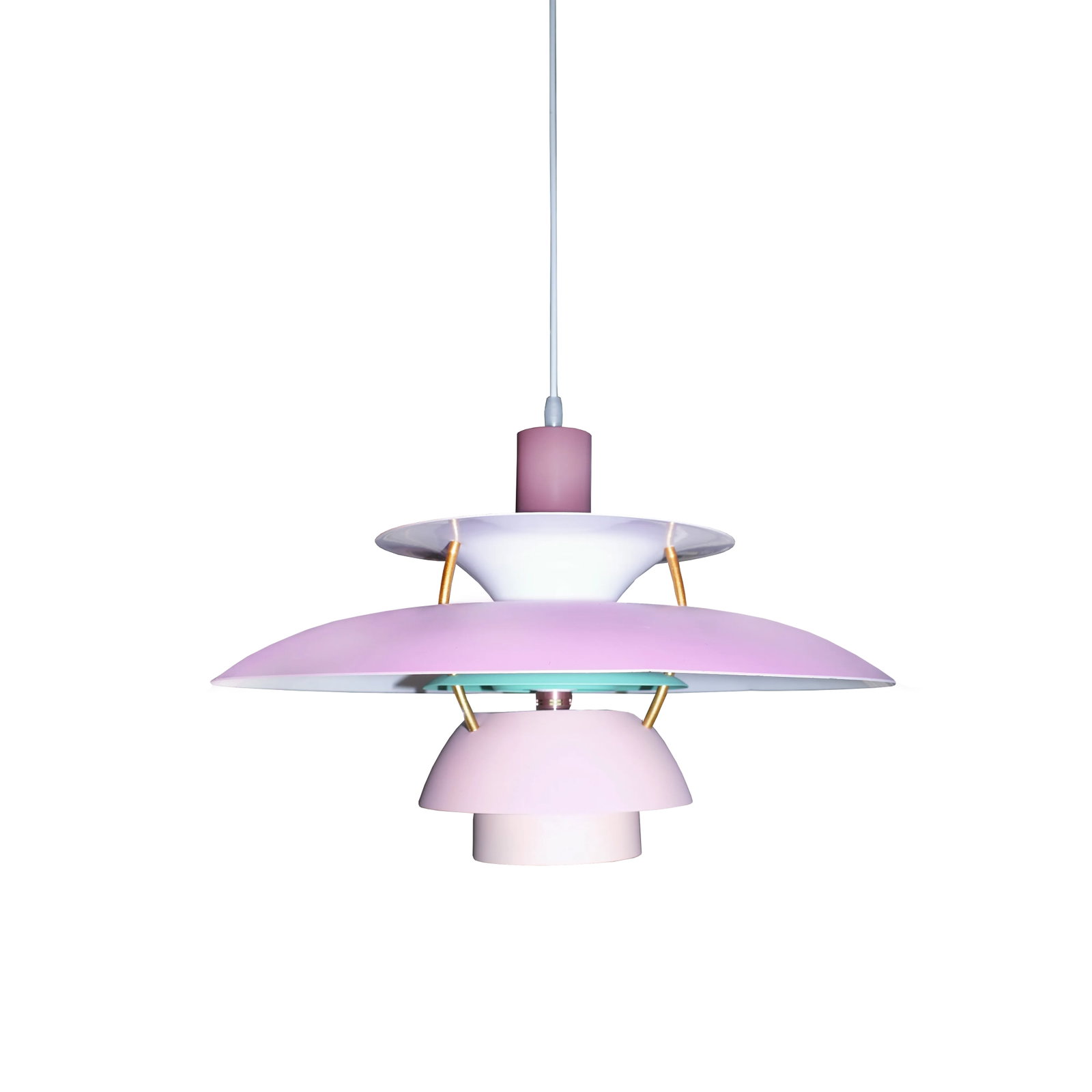 Galle Hanging Lavender Pendant Light - 2