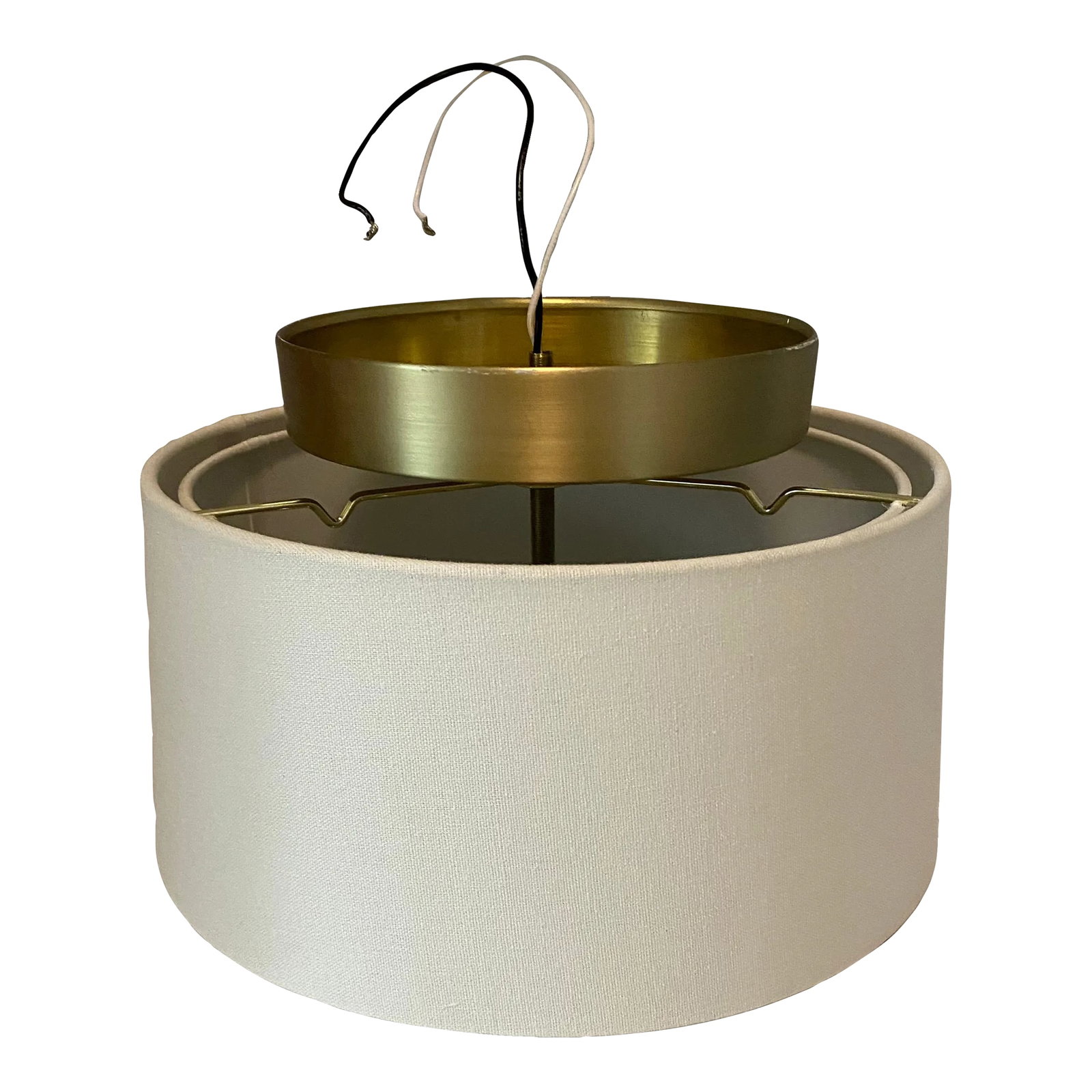 Rejuvenation Conifer 13-Inch Semi-Flushmount: Inspired by the pine forests of the Pacific Northwest, Conifer features a classic cone-style shade that combines texture and shine for a timeless look in any space. Linen shade with brass trim.