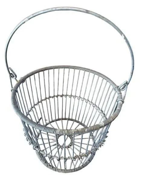 1920s Wire Egg Basket - 3