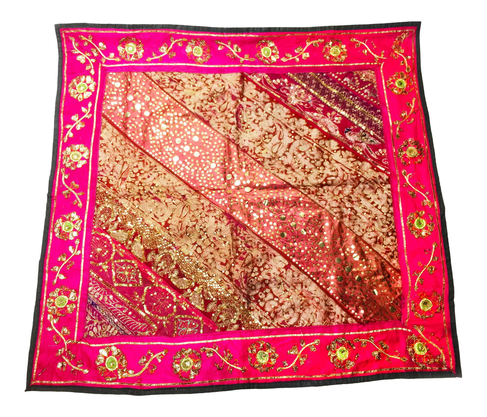 Vintage Intricate Hand Made Indian Textile Art (1 of 4)
