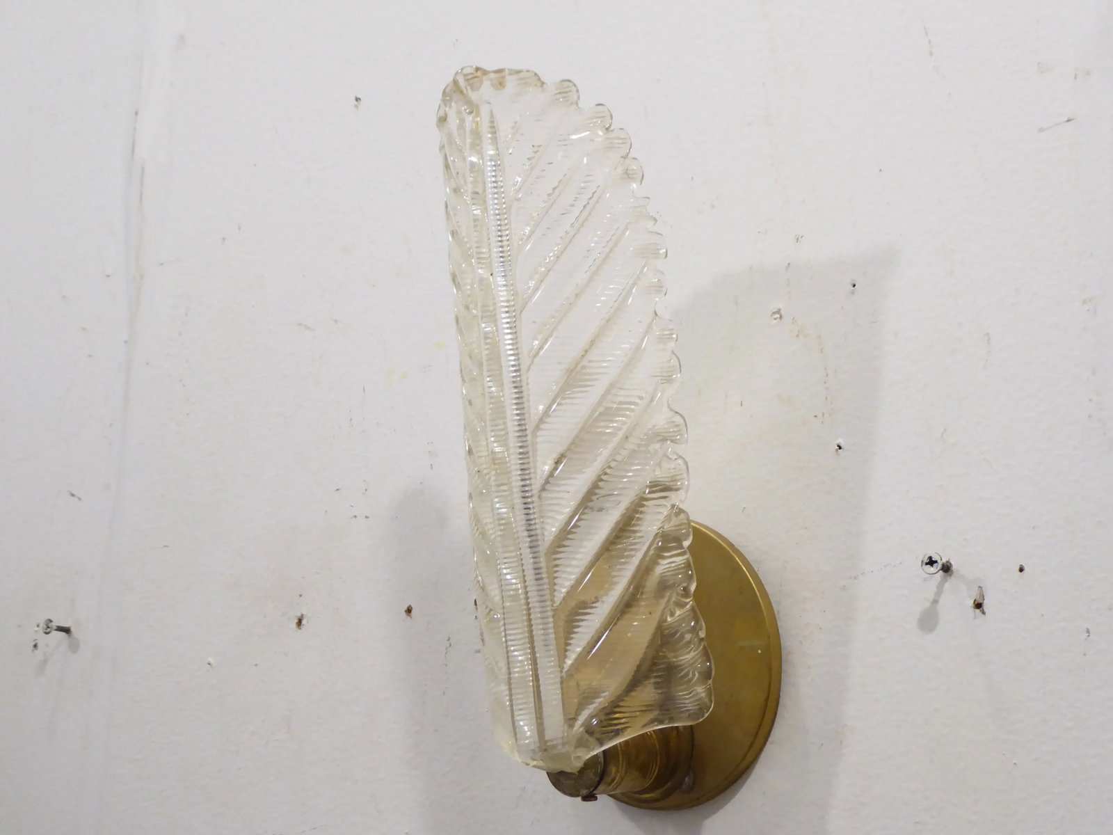 Vintage Murano Glass Sconce - 2