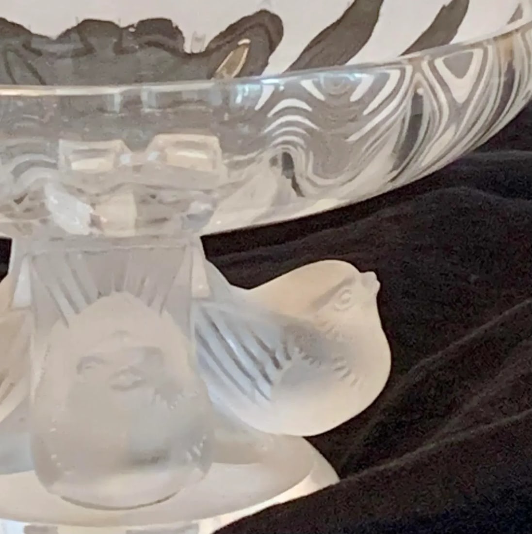 1970s Lalique Crystal Decorative Dish - 6