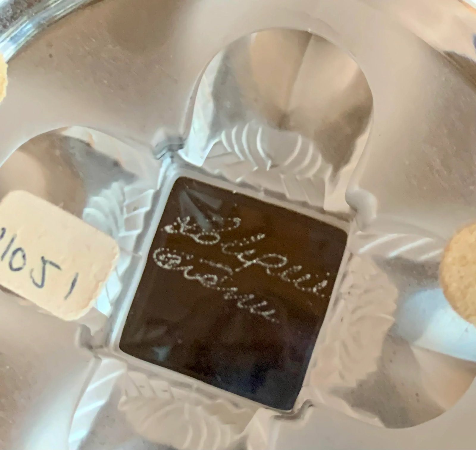 1970s Lalique Crystal Decorative Dish - 8