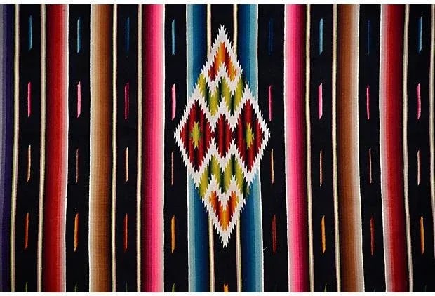Mexican Saltillo Serape - 2