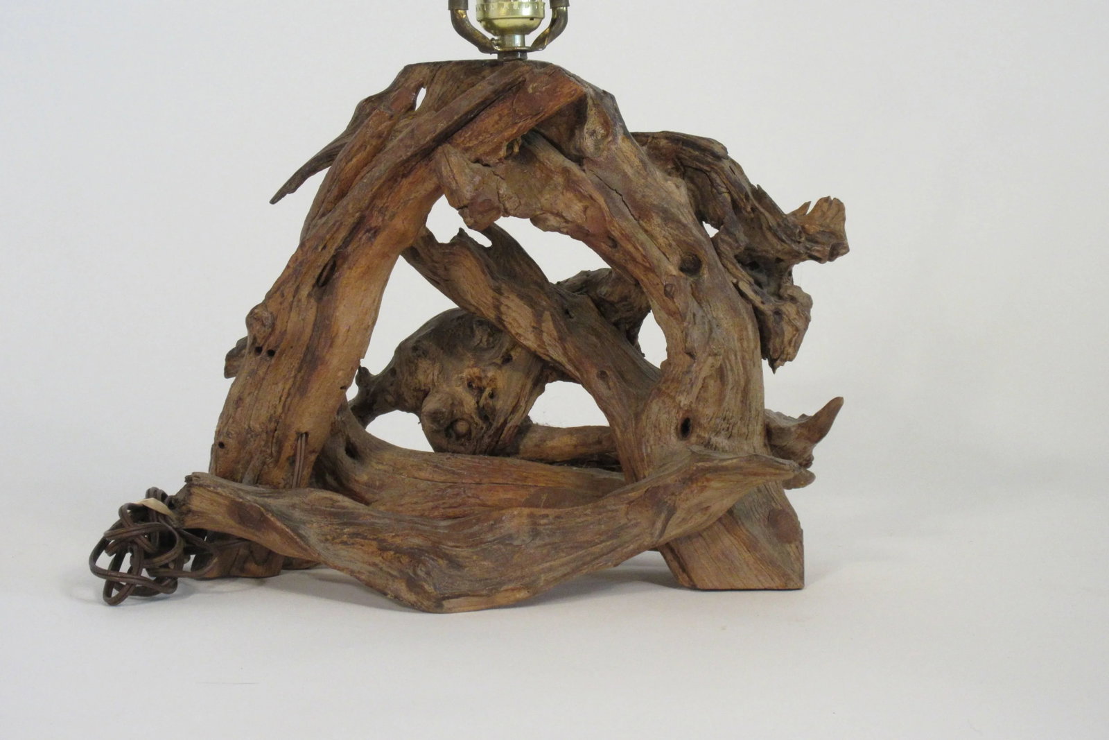 1960s Drift Wood Lamp - 4
