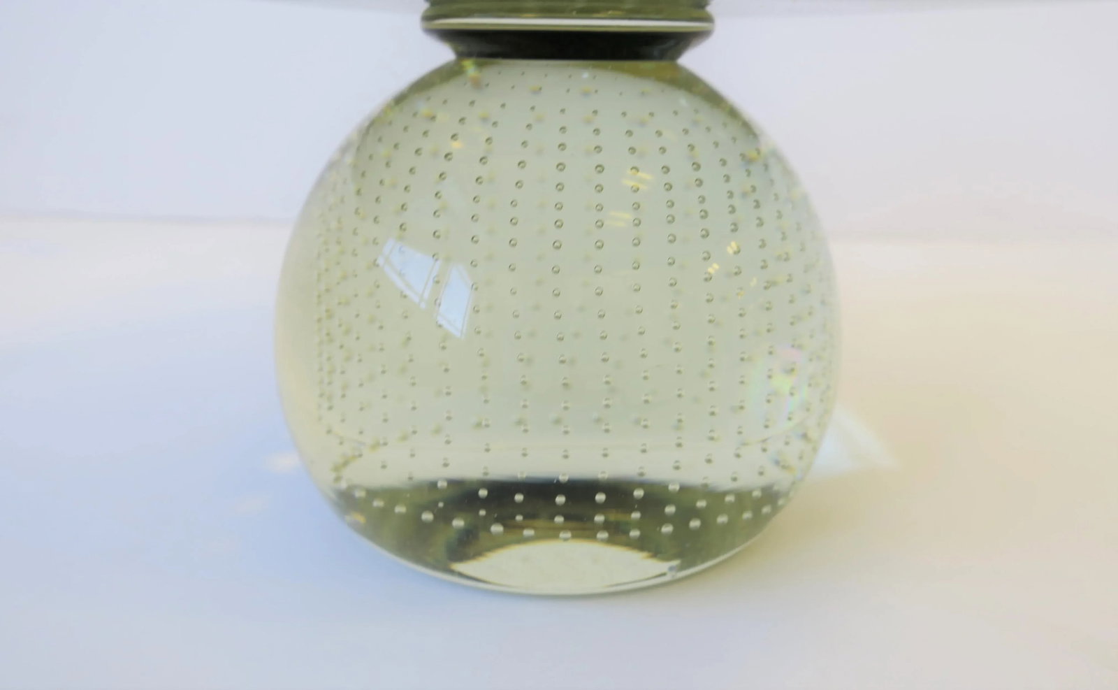 Scandinavian Modern Art Glass Tazza, Compote, or Dessert Pedestal - 10
