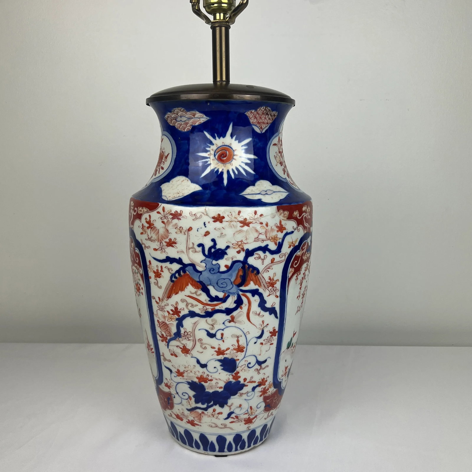 Large Early 20th Century Imari Lamp - 2
