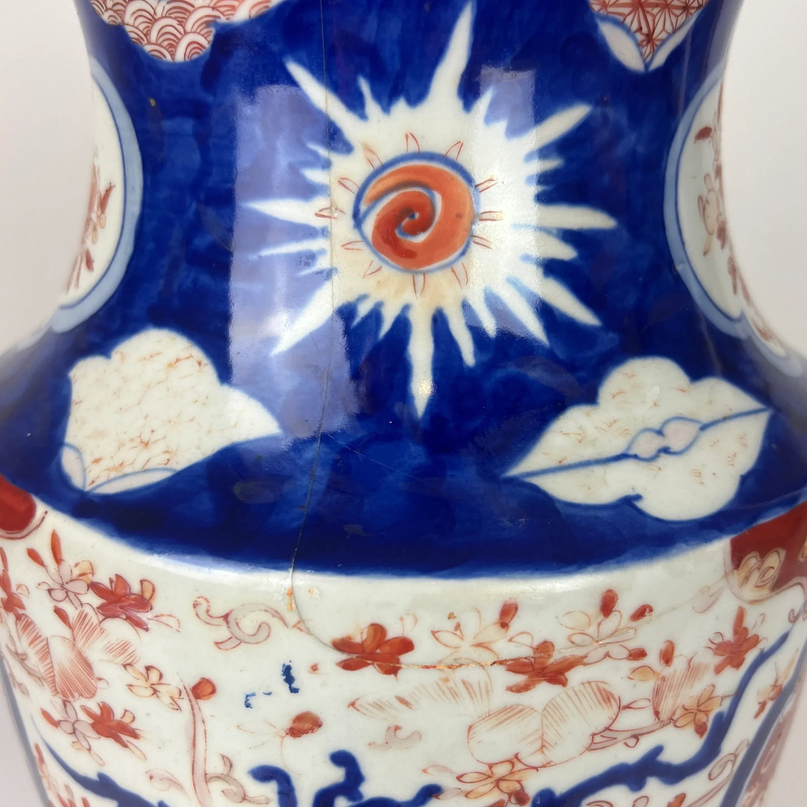 Large Early 20th Century Imari Lamp - 7
