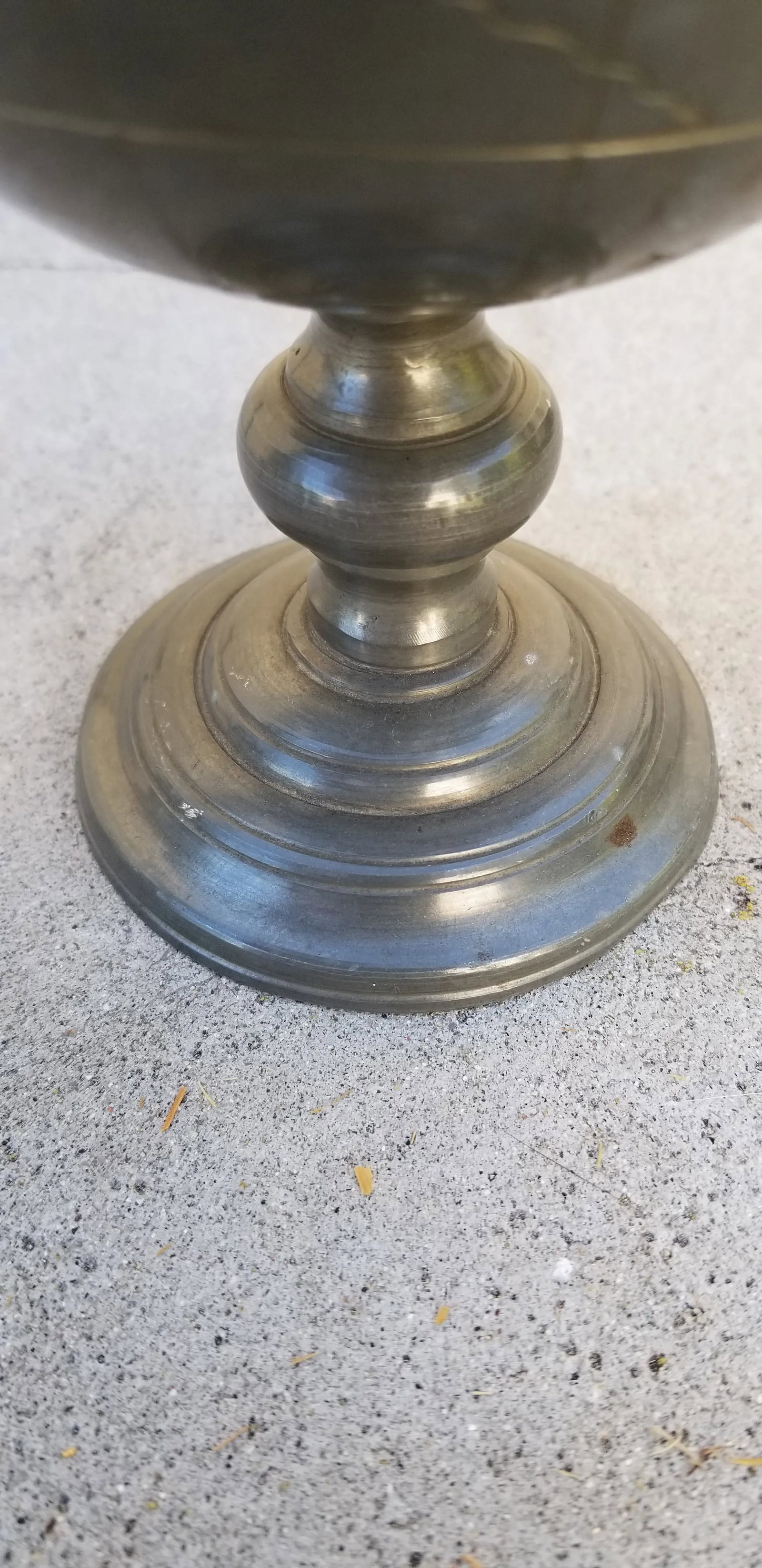 Antique Globe Tea Caddy - 5