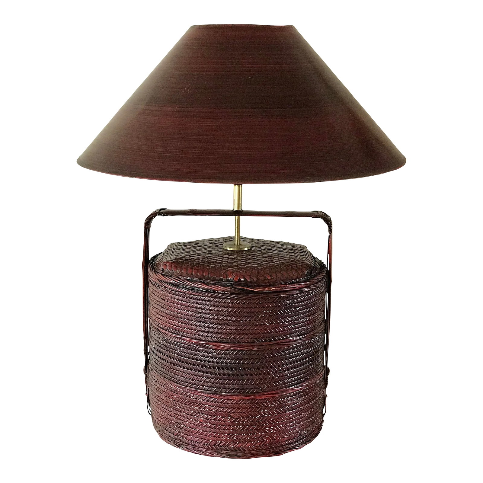 Early 20th Century Chinese Wedding Basket Lamp (1 of 12)