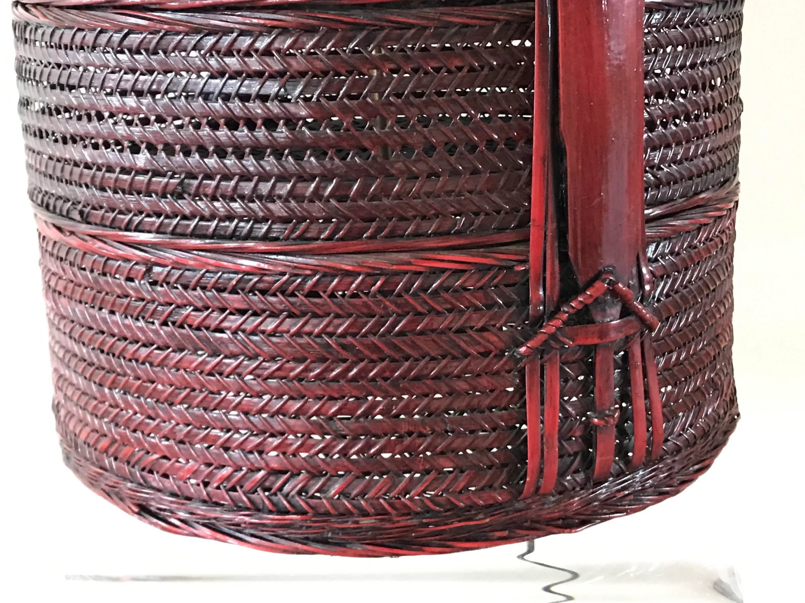 Early 20th Century Chinese Wedding Basket Lamp - 6