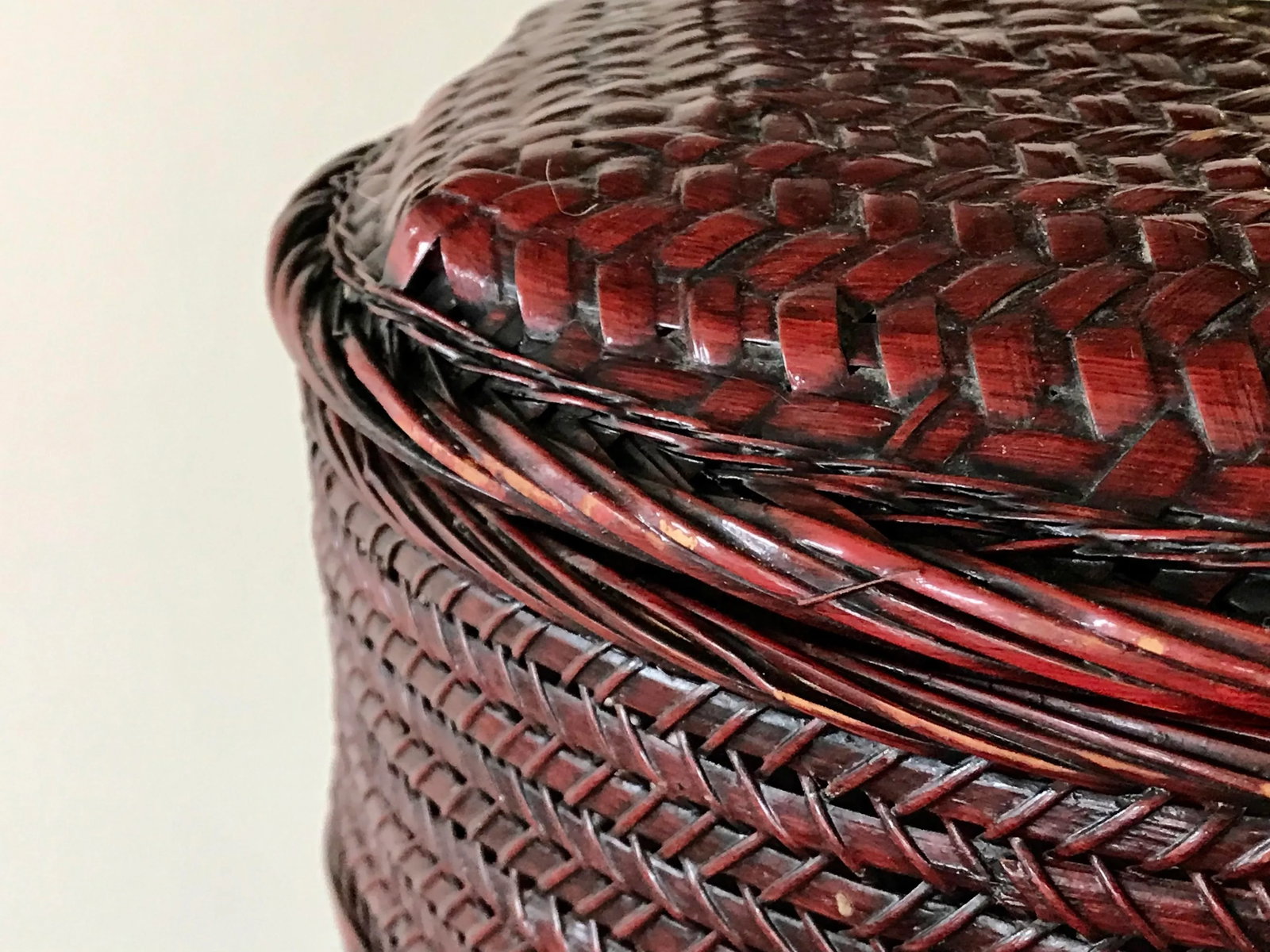 Early 20th Century Chinese Wedding Basket Lamp - 7