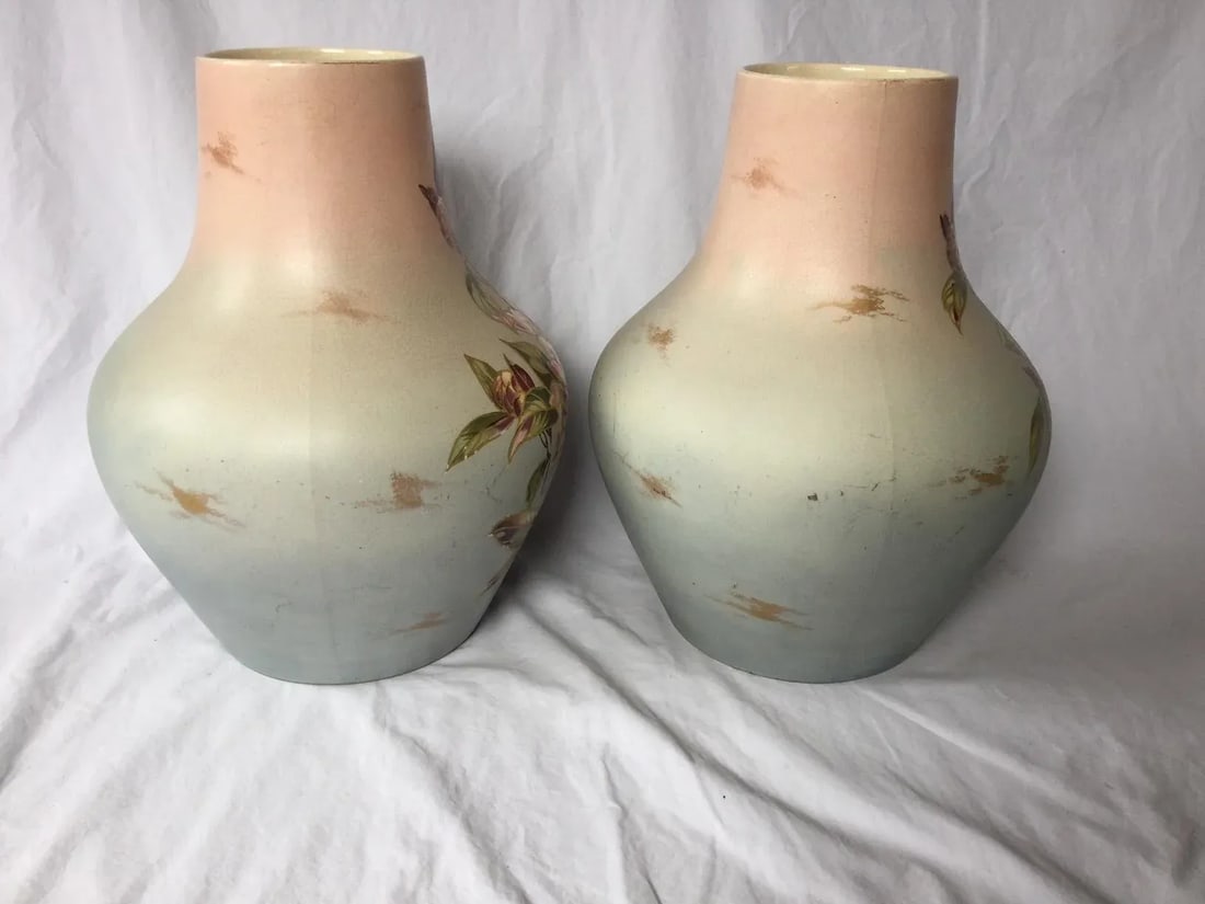 Thomas Forester Art Phoenix Vases - a Pair - 3