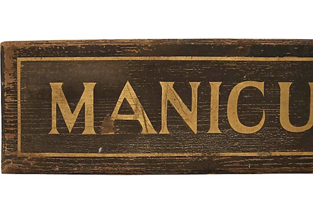 Early Manicuring Sign - 2