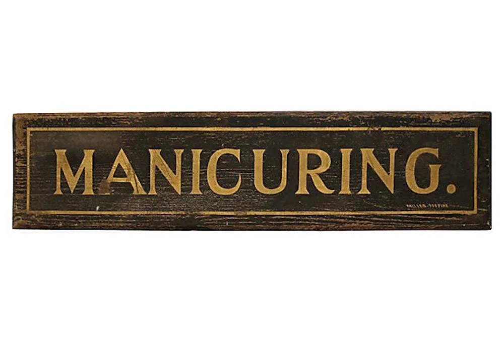 Early Manicuring Sign - 6