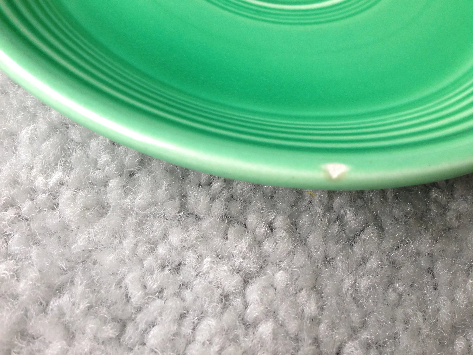 Vintage Original Green Fiesta Saucer - 4