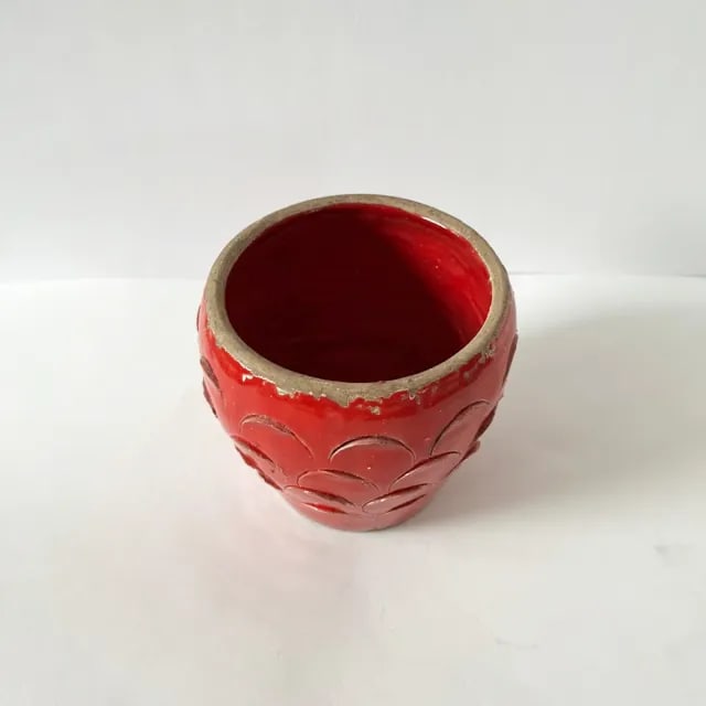 Vietri Majolica Rustic Red Pottery Bowl - 2