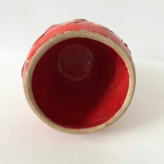 Vietri Majolica Rustic Red Pottery Bowl - 3