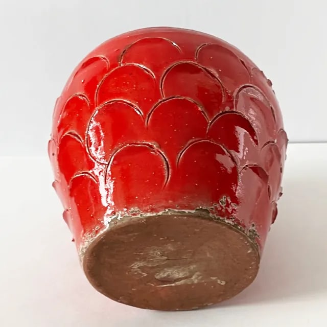 Vietri Majolica Rustic Red Pottery Bowl - 4