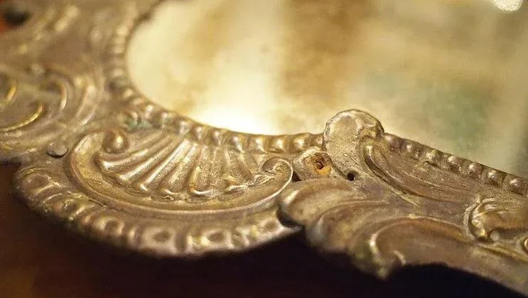 Mid 19th Century Petite Repousse Rococo Mirrors - a Pair - 3