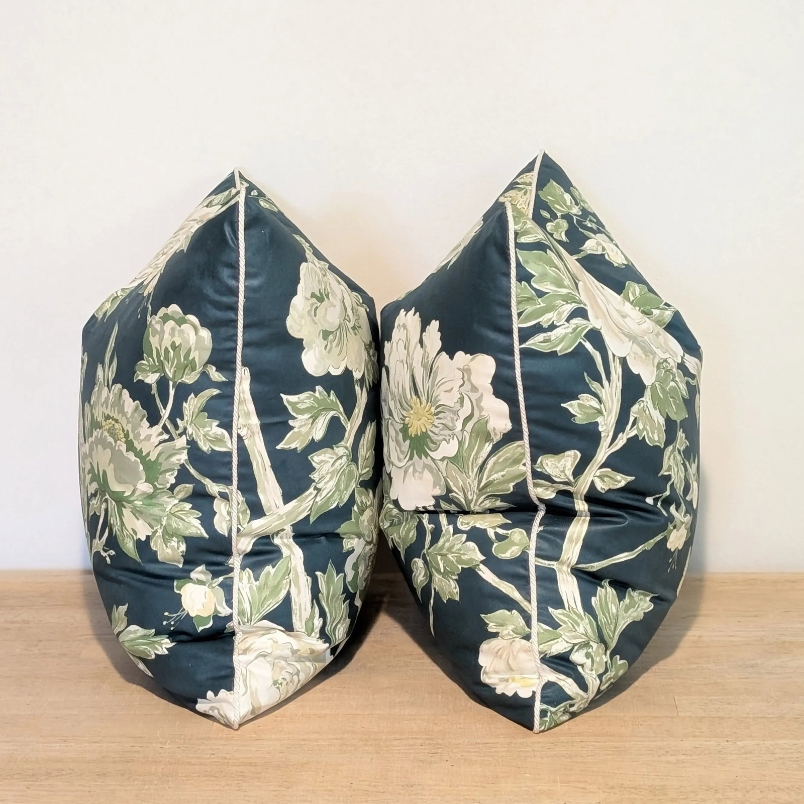 Brunschwig & Fils Les Pivoines Floral Print Pillows - Set of 2 - 4