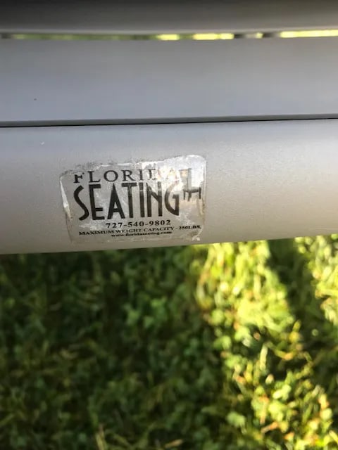 Florida Seating Coated Metal Chairs - Set of 4 - 4