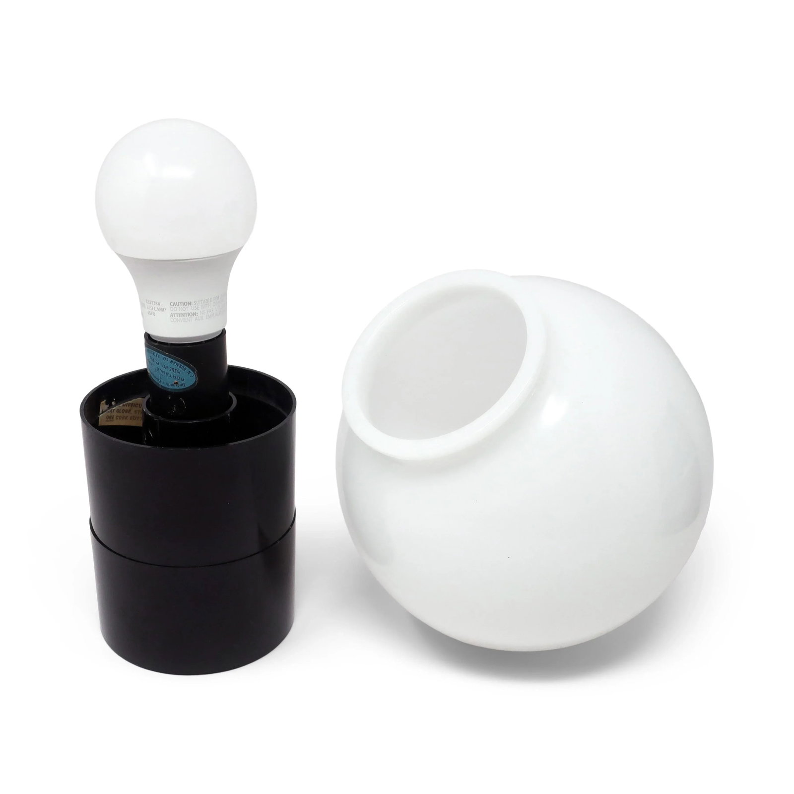 1970s Space Age Globe Table Lamp - 3