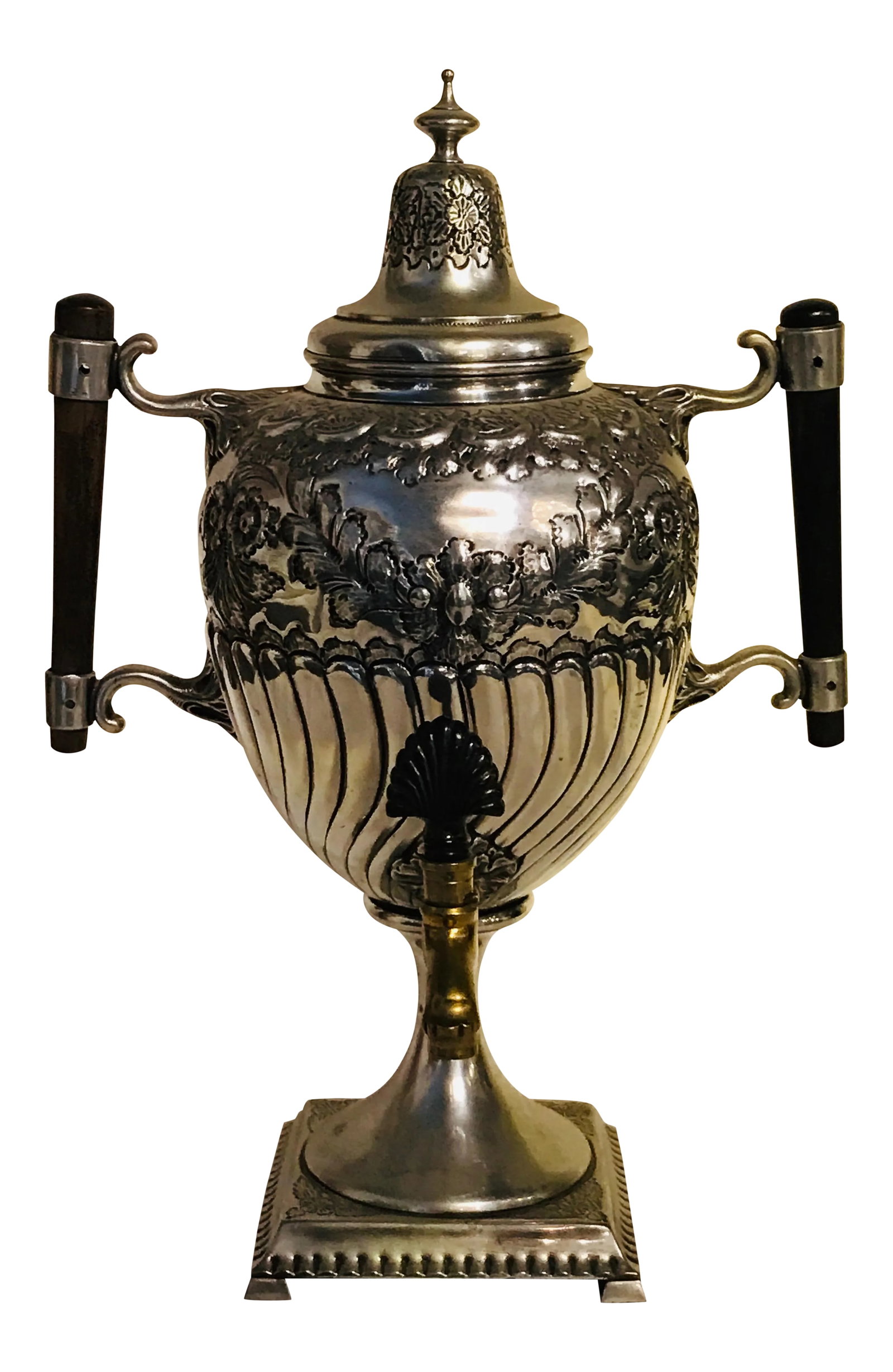 Vintage Silver Plate Tea Urn (1 of 8)