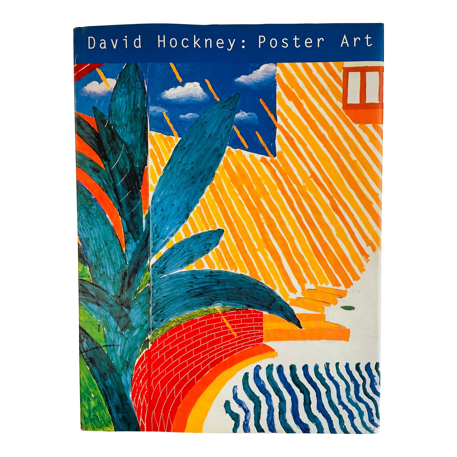 Art Book - David Hockney Lithograph Prints: Poster Art Book (1995): Elevate your art collection with this impressive David Hockney Poster Art book. This stunning oversized volume (14" x 10.75" x 0.5") showcases the contemporary master's dazzling and inventive posters
