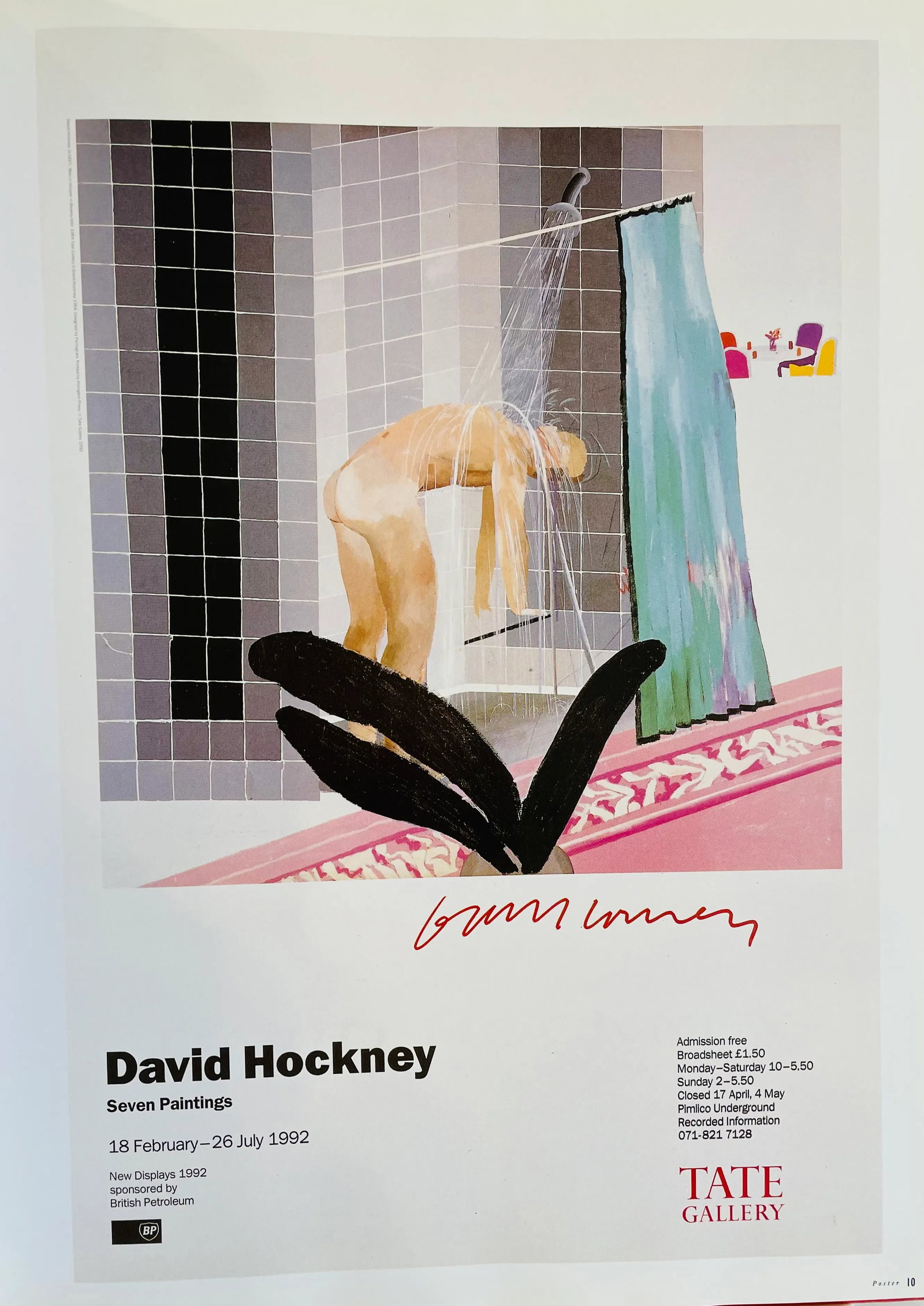Art Book - David Hockney Lithograph Prints: Poster Art Book (1995) - 4