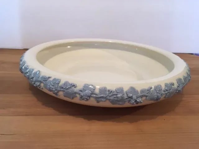 1930s Wedgwood Queens Ware Console Centerpiece Bowl - 4