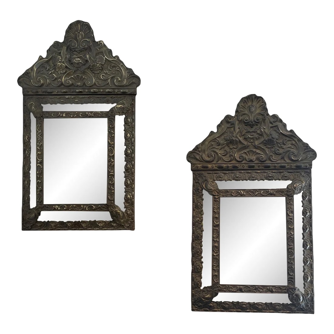 Mid 19th Century Napoleon III Mirrors - a Pair (1 of 10)