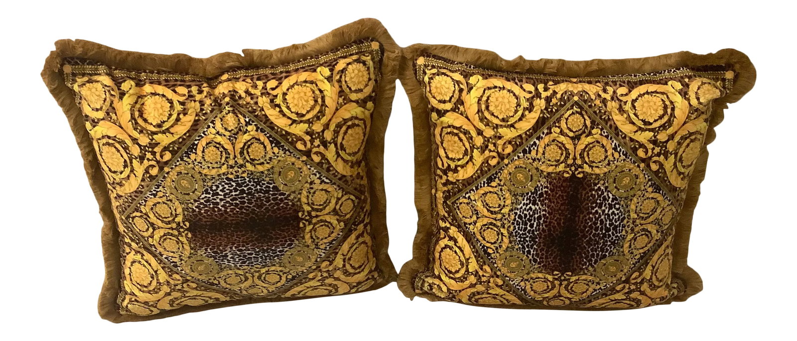 Vintage Atelier Versace Fabric Pillows - a Pair (1 of 12)