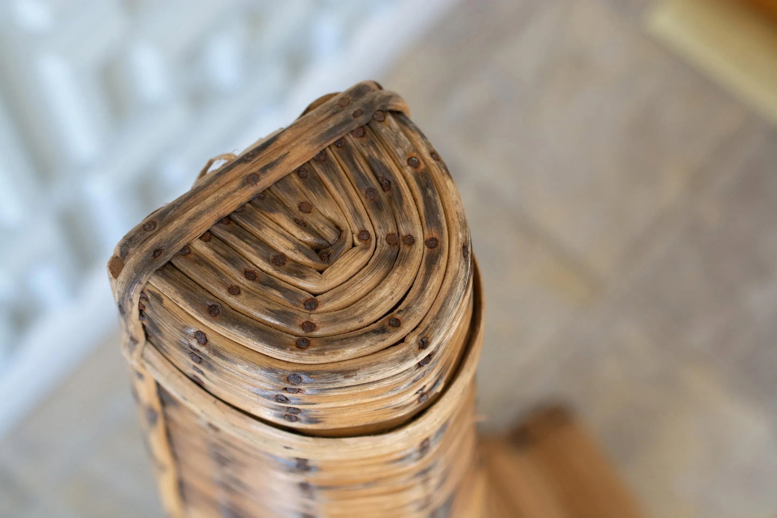 1980s Pencil Reed Wall Vase Sculpture - 10