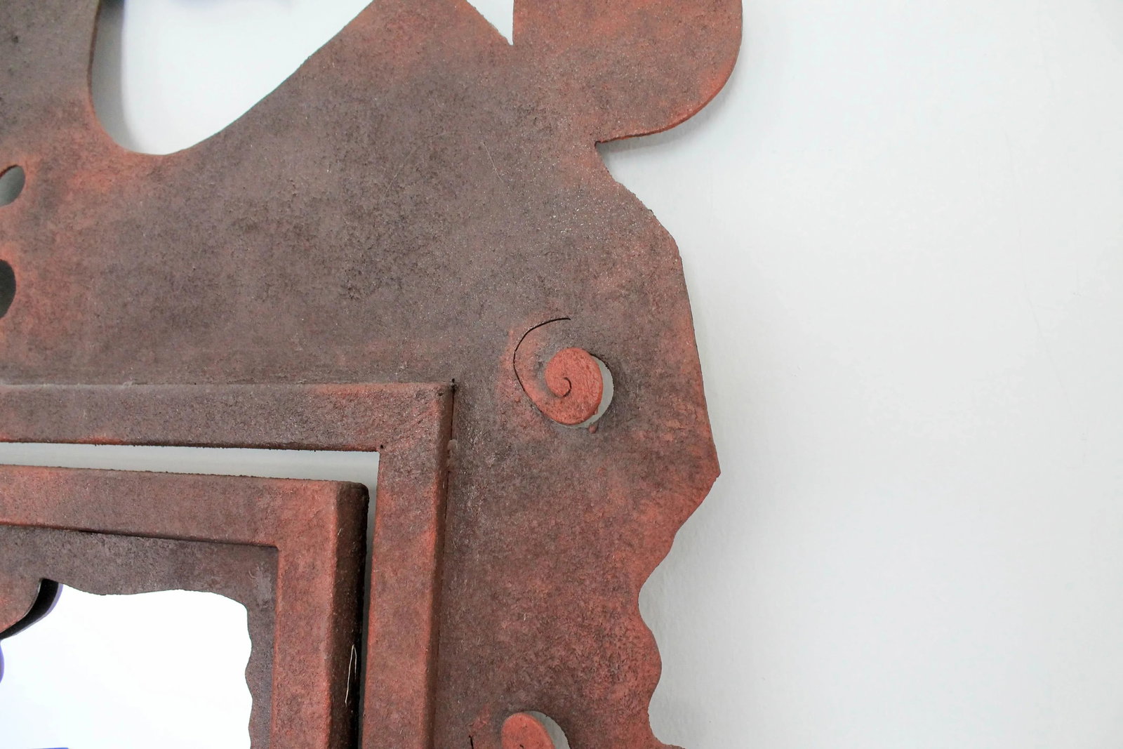 Art Deco-Influenced Figural Wall Mirror - 6