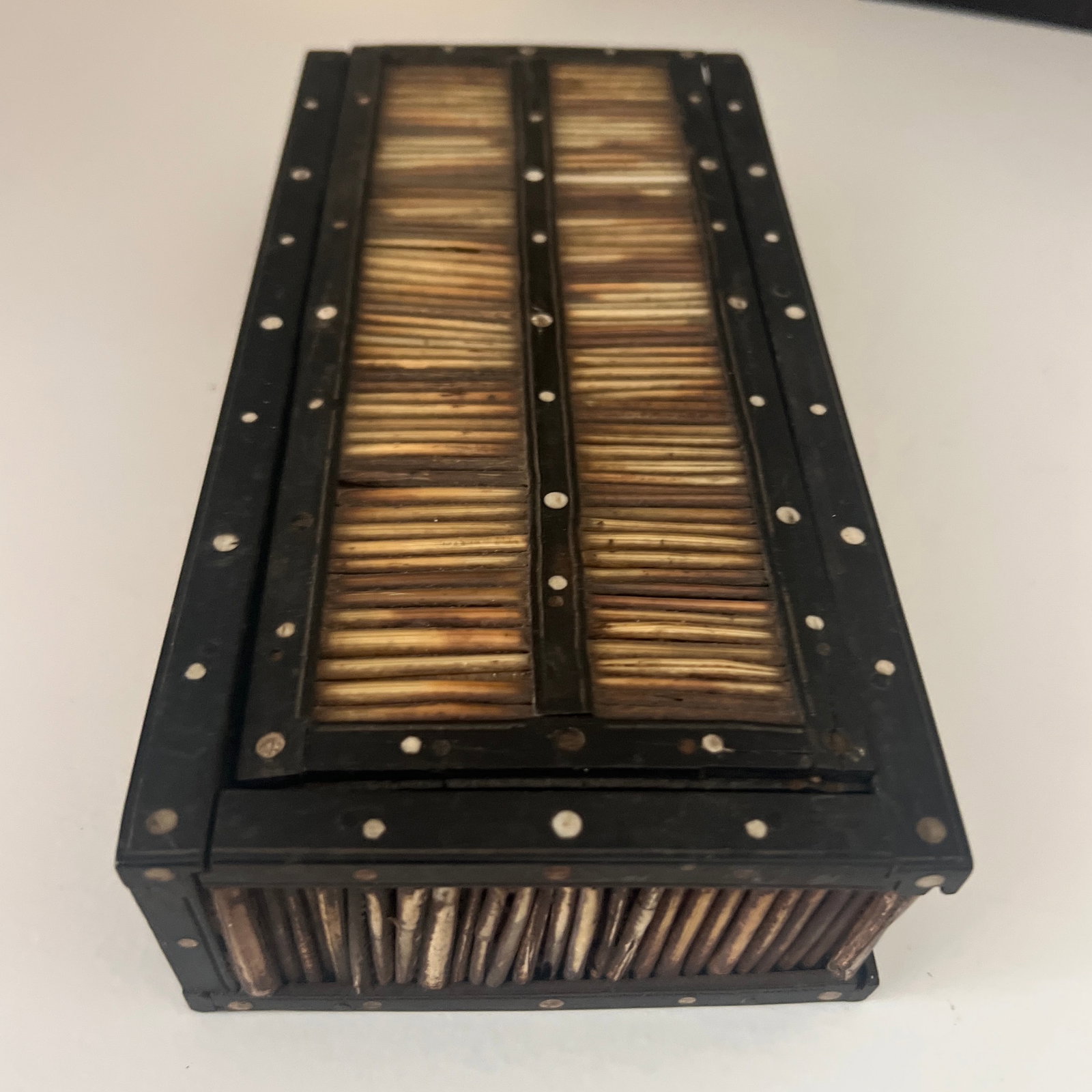 Antique Anglo Indian Porcupine Quill Box - 7
